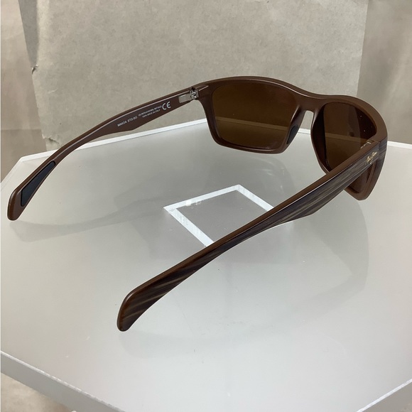Maui Jim Makoa MJ 804-25W Wrap Brown Polarized Sunglass Frames Only Brown 59mm - Picture 4 of 16